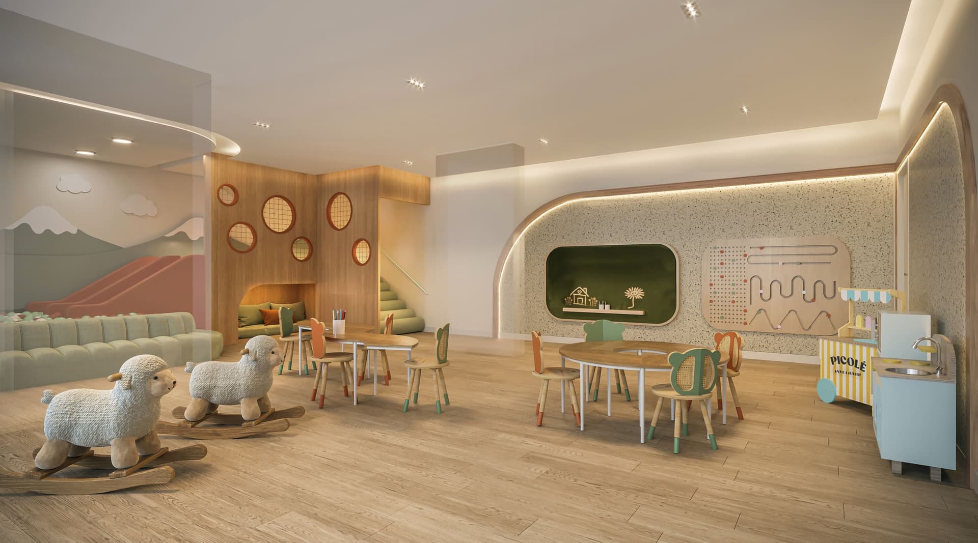 Brinquedoteca do Orbya Residences na Vila Carrão